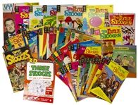 Lot of 58 Comic Books From Moe Howards Collection -- Includes 7 "The Little Stooges Comics", "Three Stooges" #1 from 1949 & 3-D Comic -- Condition Ranges From Very Good to Near Fine
